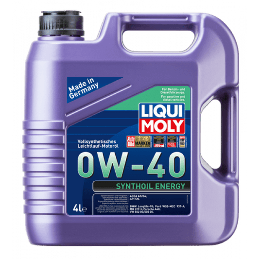 Liqui Moly Synthoil Energy 0W-40 (4L) - LRL Motors