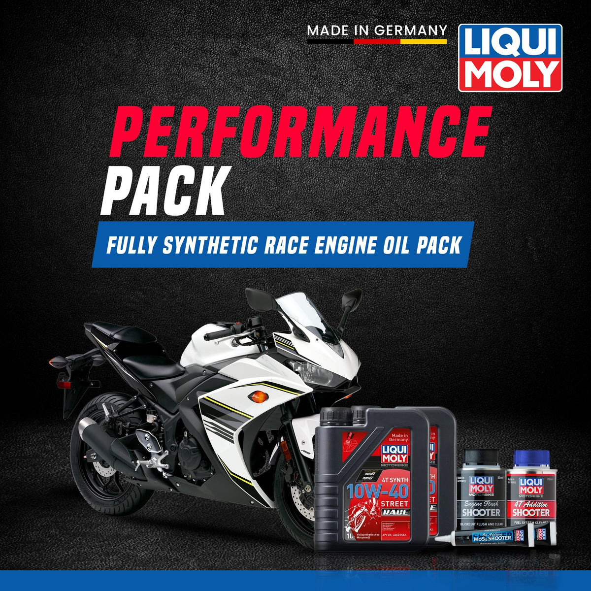 Liqui Moly Yamaha R3 full race performance pack - LRL Motors