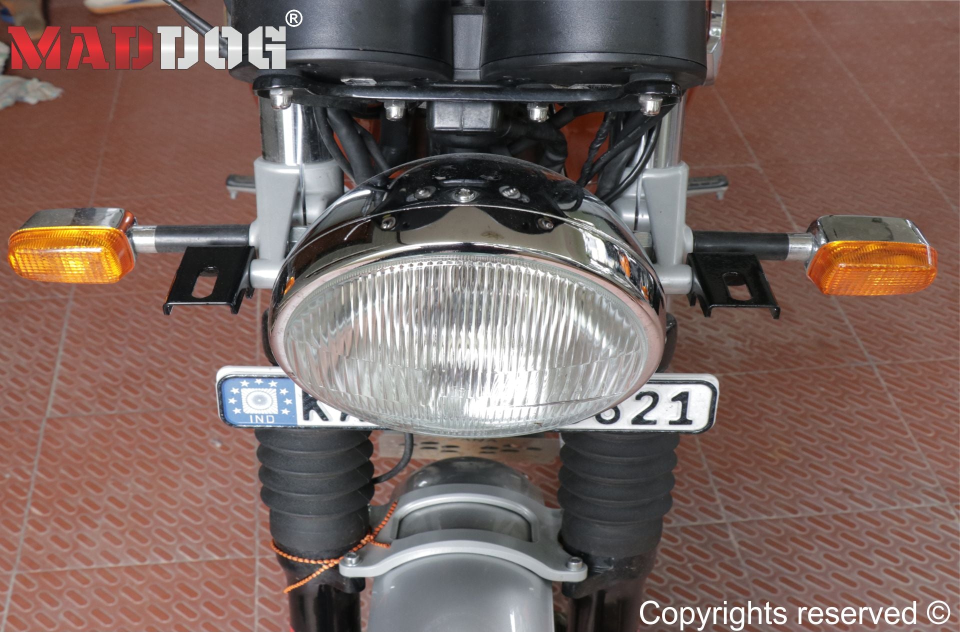 Mad Dog Universal Headlight Clamp - LRL Motors