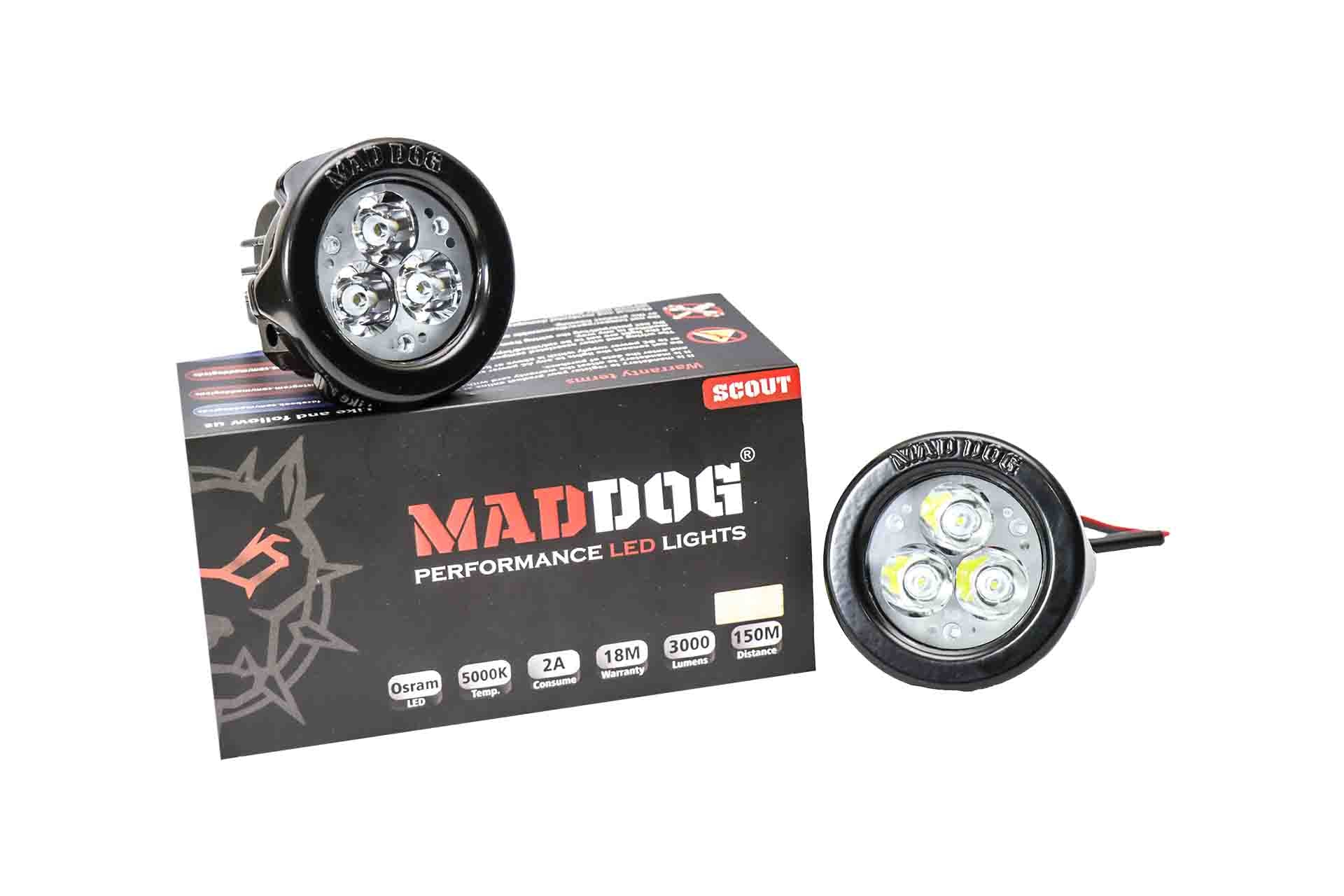 Maddog Scout Combo Aux Light – 10 Watts - LRL Motors