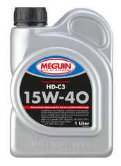 Meguin 15W40 HD-C3 Car Engine Oil 1 L (Buy 1 Get1) - LRL Motors