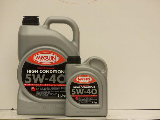 MEGUIN 5W-40 HIGH CONDITION Car Engine oil 5ltr - LRL Motors