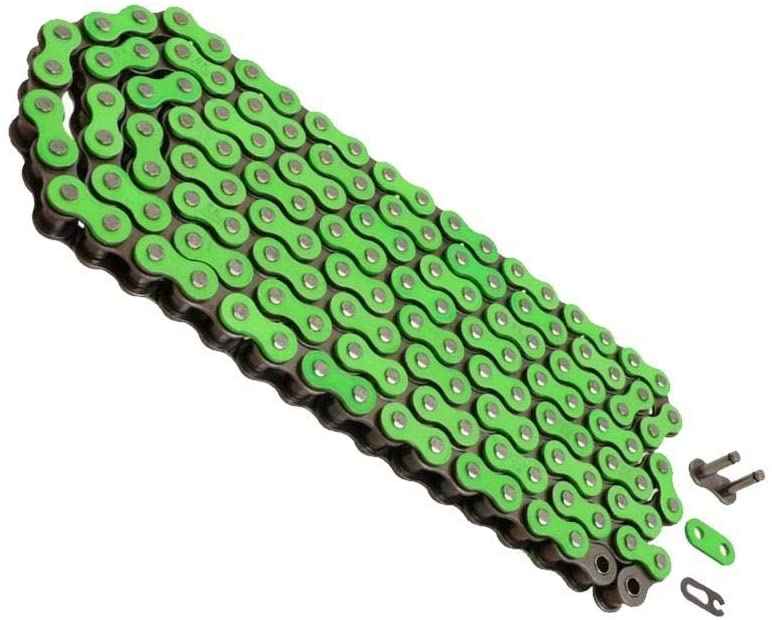 Motocross bike 600cc - 1300cc RK coloured chain - Solid Green - LRL Motors