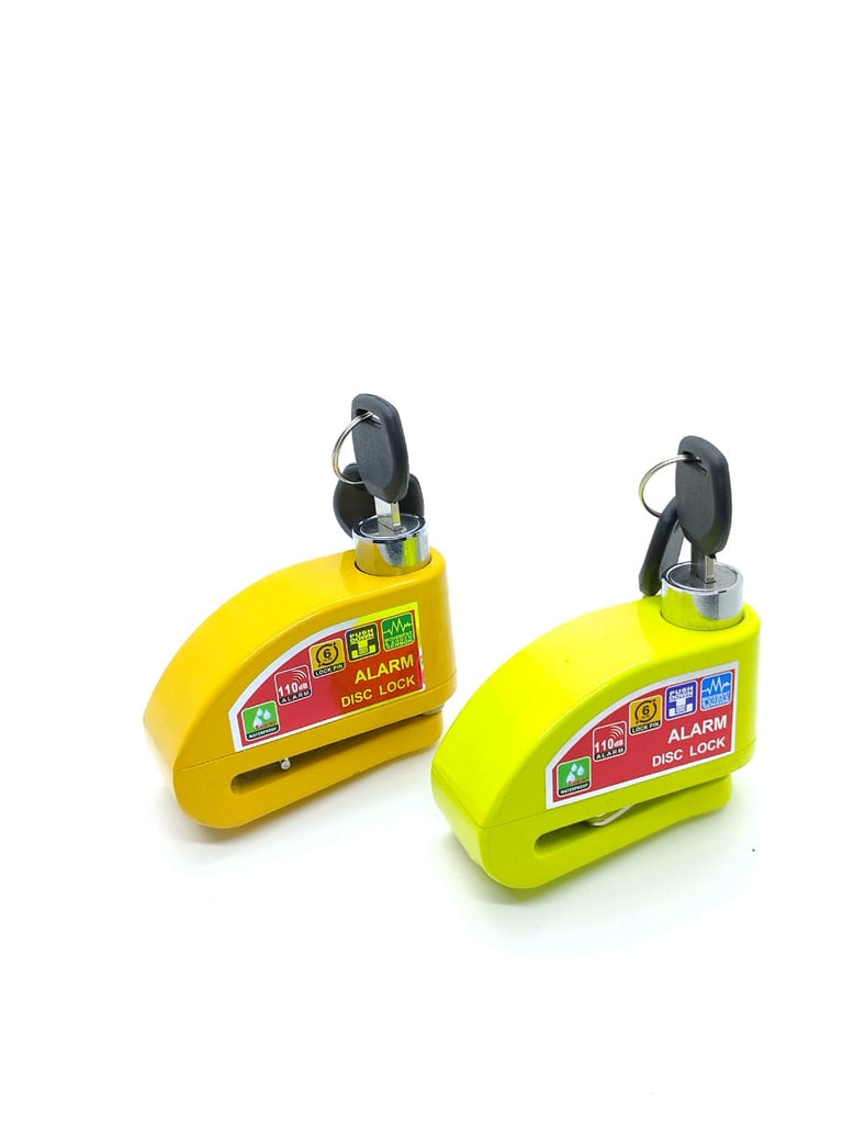 1.2m Motorfiets Herinneringskabel, Disc Lock kabel, Alarm Lock Beveiliging Lente Herinneringskabel voor Scooter Motorfiets Remschijf, Lock Herinneringskabel, Antidiefstal Bescherming op stuur, Geel