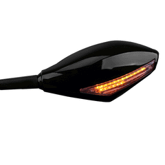 Motorcycle Mirrors with LED Indicator Motorbike - LRL Motors