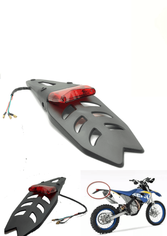 Motorcycle Modified Rear Fender with LED Tail light - LRL Motors