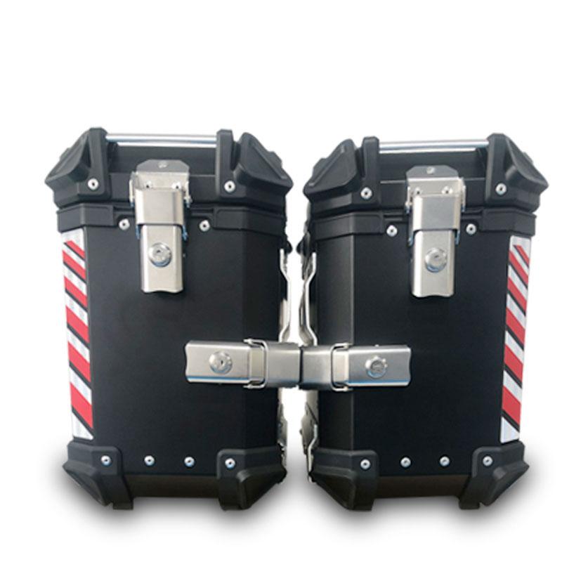 Motorcycle Pannier Box 38L x 2 - LRL Motors