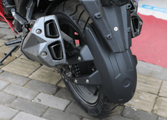 Motorcycle rear fender Back Shield - LRL Motors