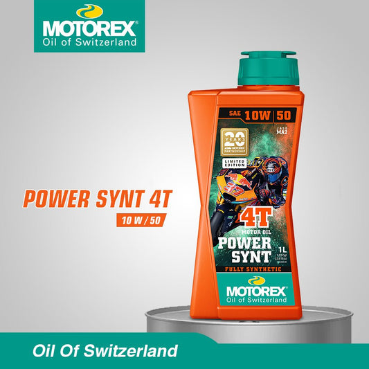 Motorex 10W50 Power Synth - Fully Synthetic Engine Oil (1 L) - LRL Motors