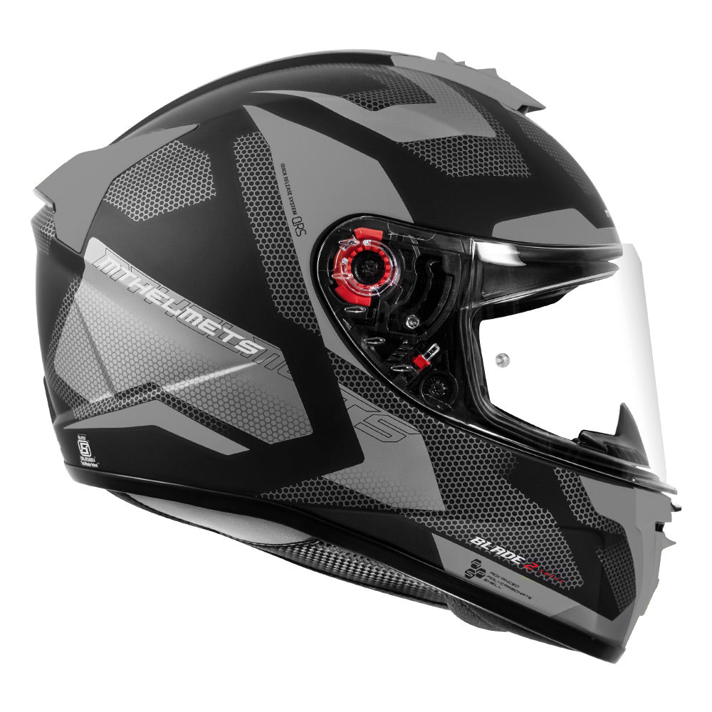 MT Helmets Blade 2SV Finishline - LRL Motors