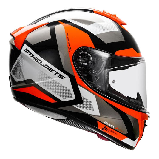 MT Helmets blade 2SV Finishline D5 Gloss - LRL Motors