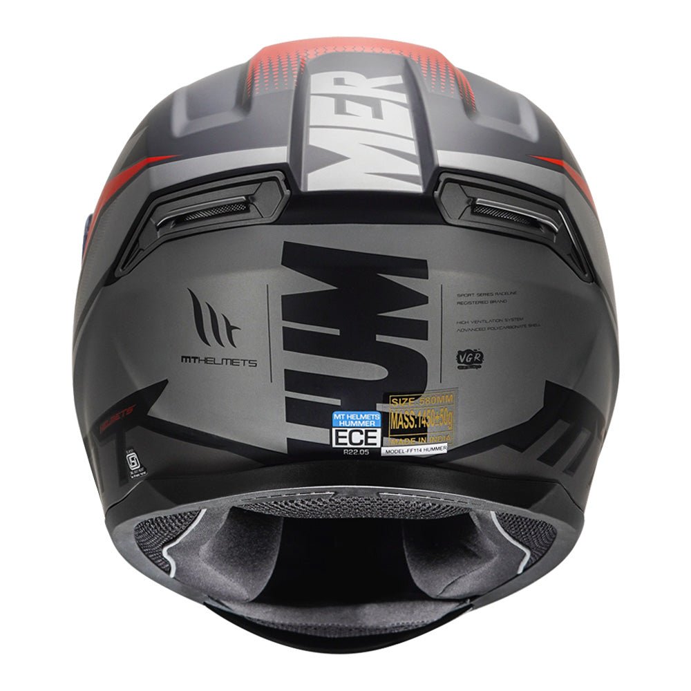 MT Helmets Hummer brick Matt - LRL Motors