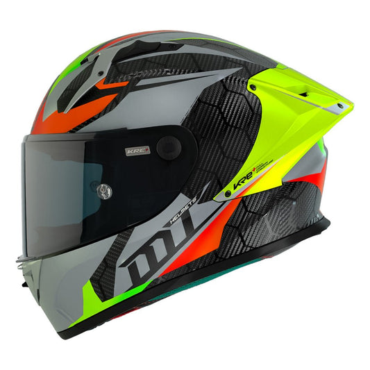 MT Helmets KRE plus carbon projectile gloss grey - LRL Motors
