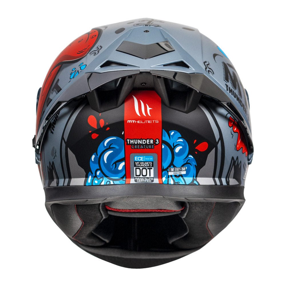 MT Helmets thunder 3 pro creature - LRL Motors