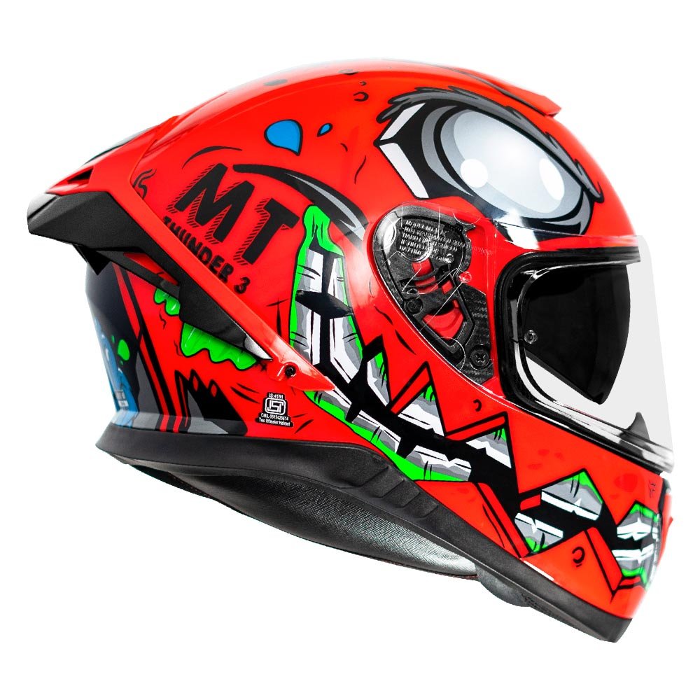 MT Helmets thunder 3 pro creature - LRL Motors