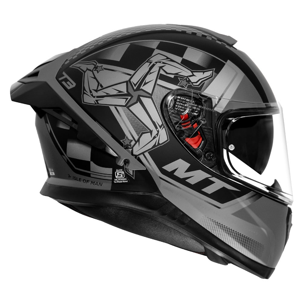 MT Helmets thunder 3 pro isle of man - LRL Motors