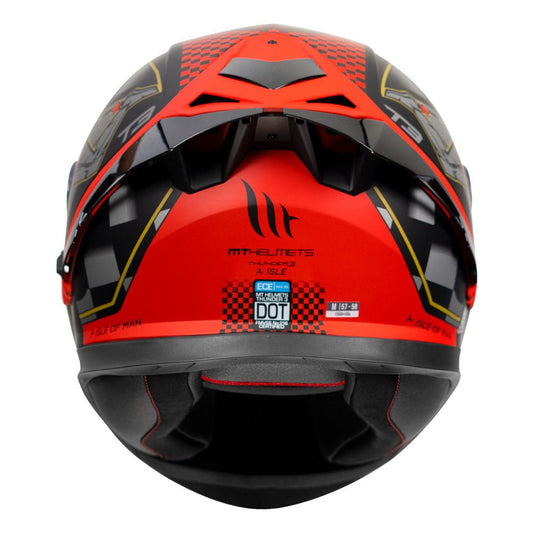 MT Helmets thunder 3 pro isle of man - LRL Motors