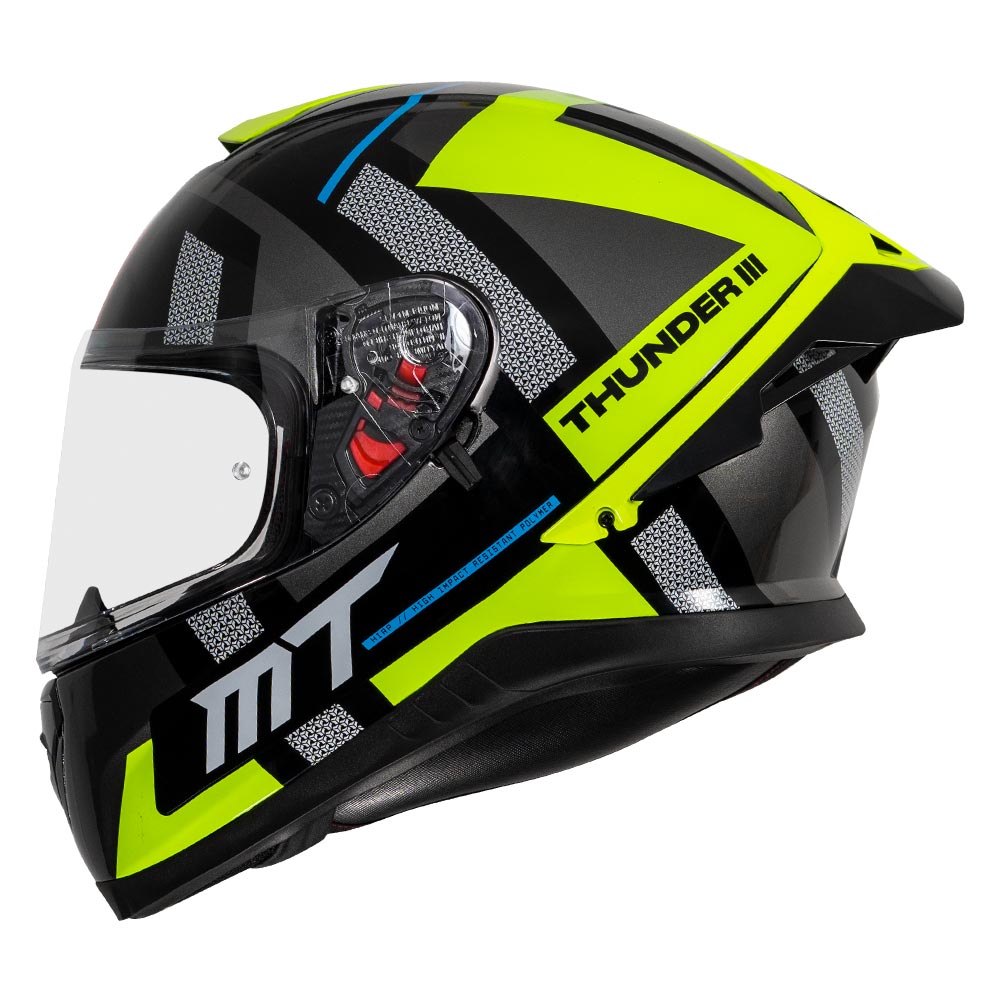 MT Thunder3 Pro Calipso Helmet  4-Star SHARP Rated – PowerSports  International