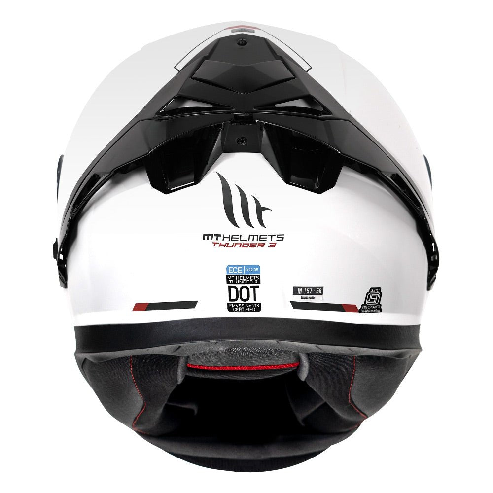 MT Helmets thunder 3 pro solid - LRL Motors