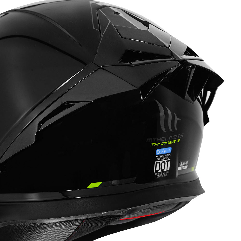 MT Helmets thunder 3 pro solid - LRL Motors
