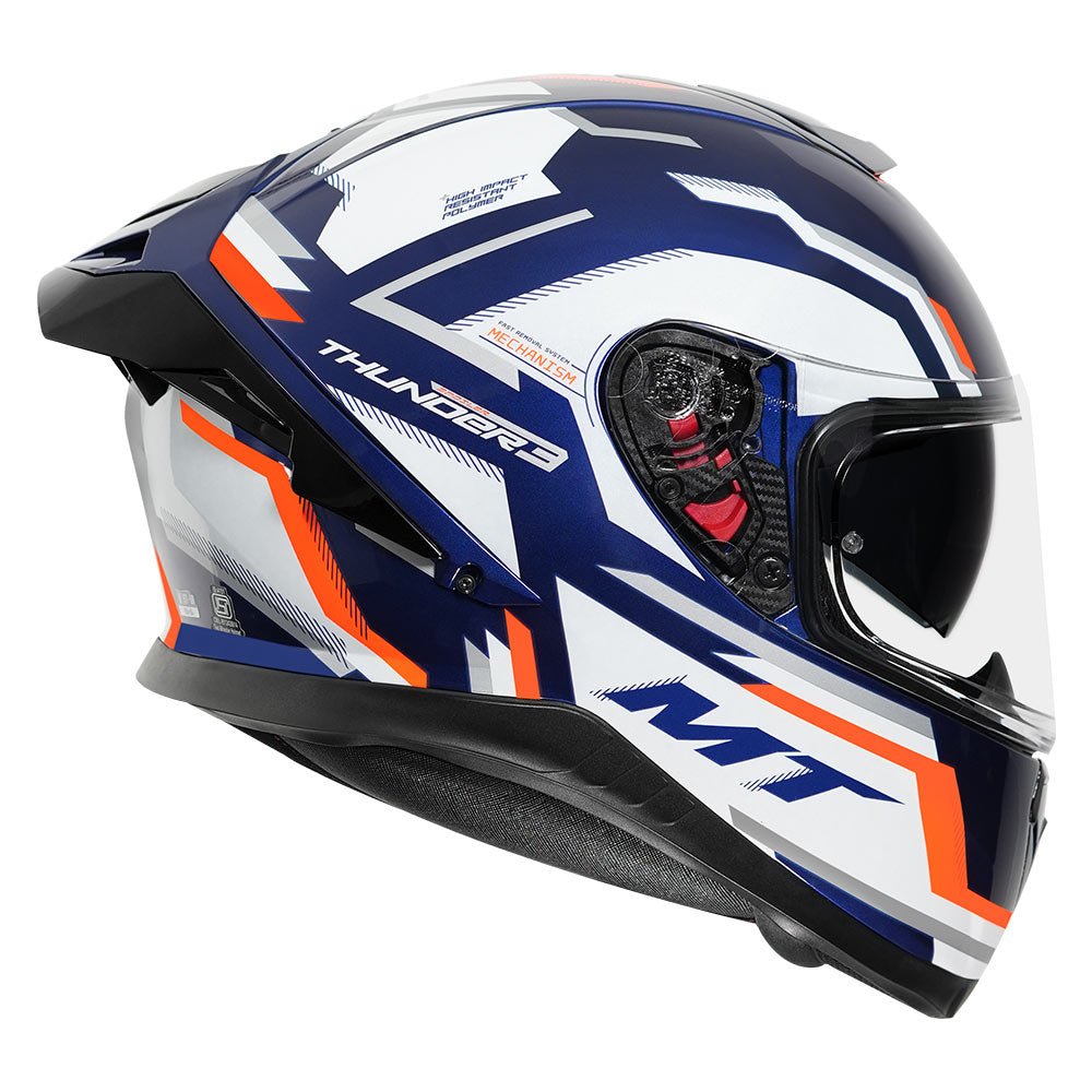 MT Helmets thunder 3 SV pro blaze - LRL Motors