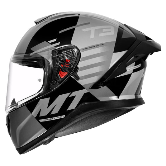 MT Helmets Thunder 3 SV Pro - Deep Gloss Grey - LRL Motors