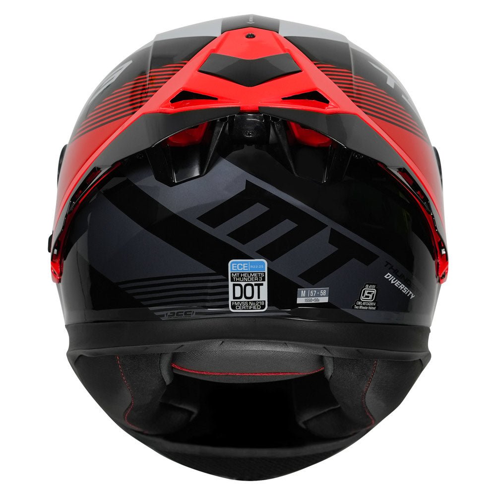 MT Helmets Thunder 3 SV Turbine Full Face Helmet Black