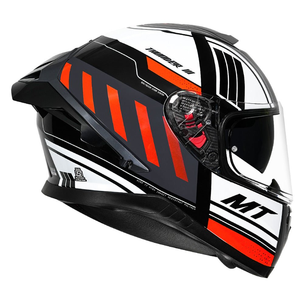 MT Thunder3 Wizard- Gloss Helmets, Cool Graphics