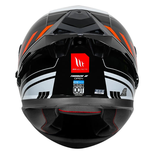 MT Helmets Thunder 3 SV pro open gloss - LRL Motors