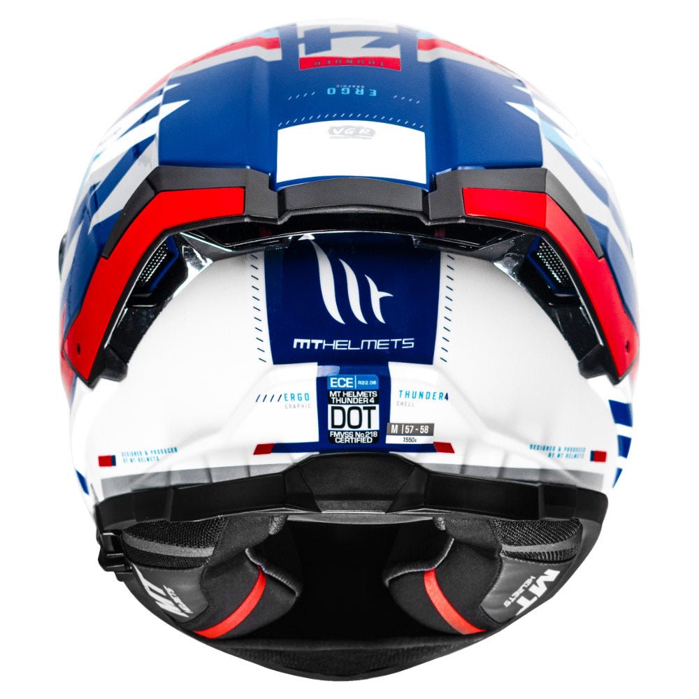 MT Helmets- Thunder ERGO – LRL Motors - Main Image