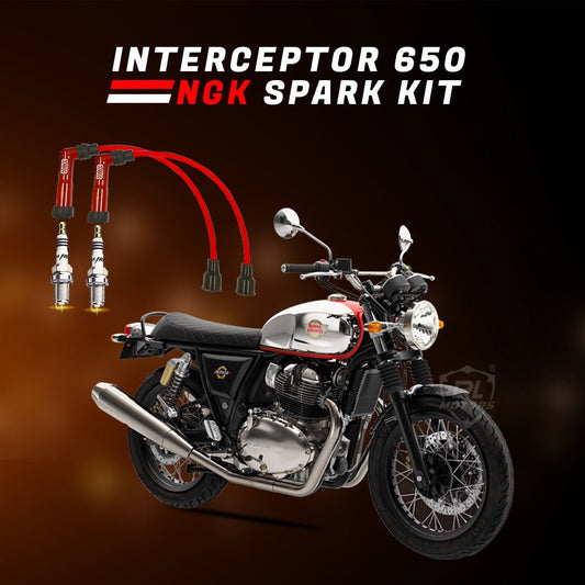 NGK High Performance Spark Kit for Royal Enfield Continental GT / Interceptor 650 - LRL Motors