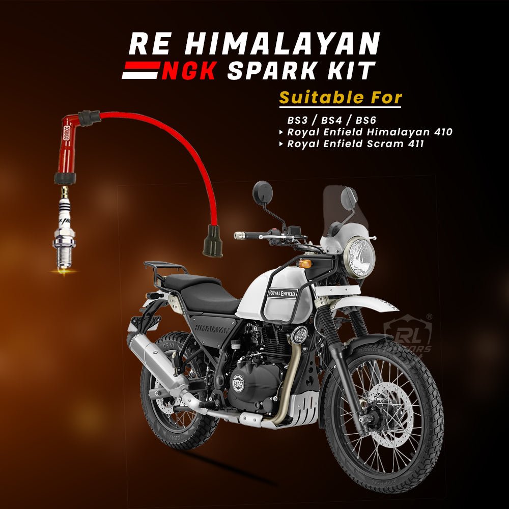NGK High Performance Spark Plug and Cable Kit for Himalayan - LRL Motors