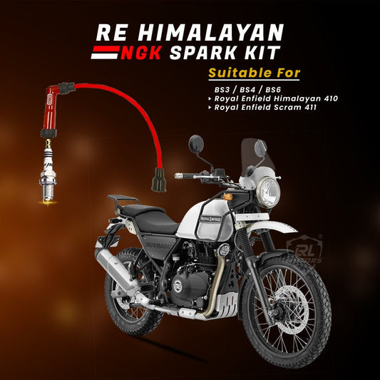 NGK High Performance Spark Plug and Cable Kit for Himalayan - LRL Motors