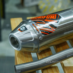 NORIFUMI ROCKET 4 Titanium Exhaust For Xpulse 200 - LRL Motors