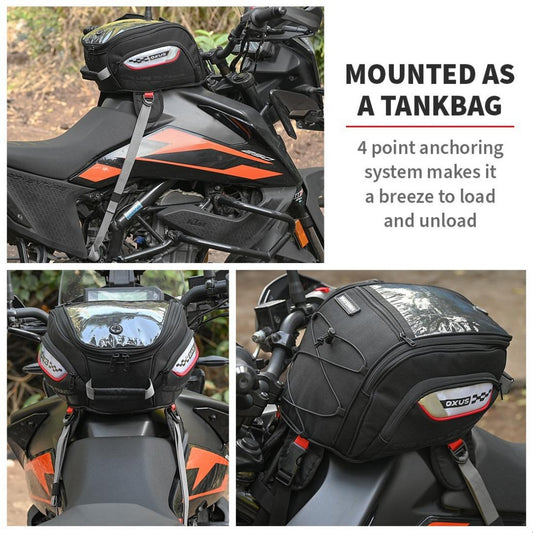 OXUS NON-MAGNETIC TANK BAG - LRL Motors