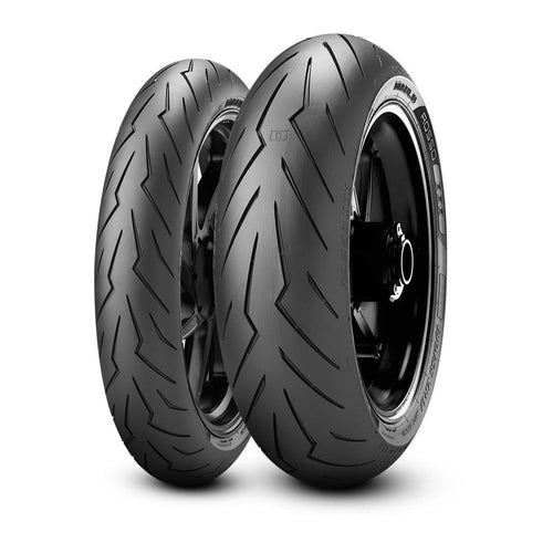 PIRELLI DIABLO ROSSO 3 190/50ZR17 Tubeless 73 W Rear Two-Wheeler Tyre - LRL Motors