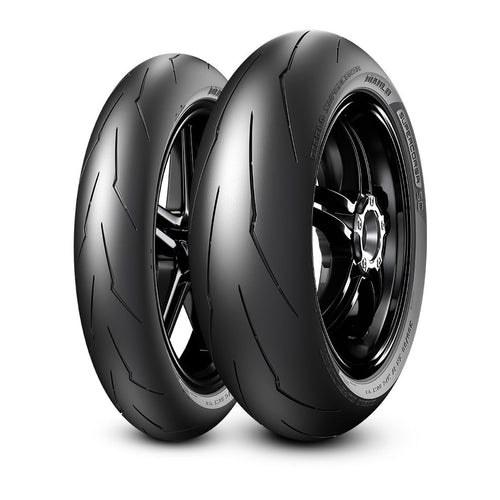 PIRELLI Diablo Super Corsa SC2 120/70ZR17 Tubeless 58 W Front Two-Wheeler Tyre - LRL Motors