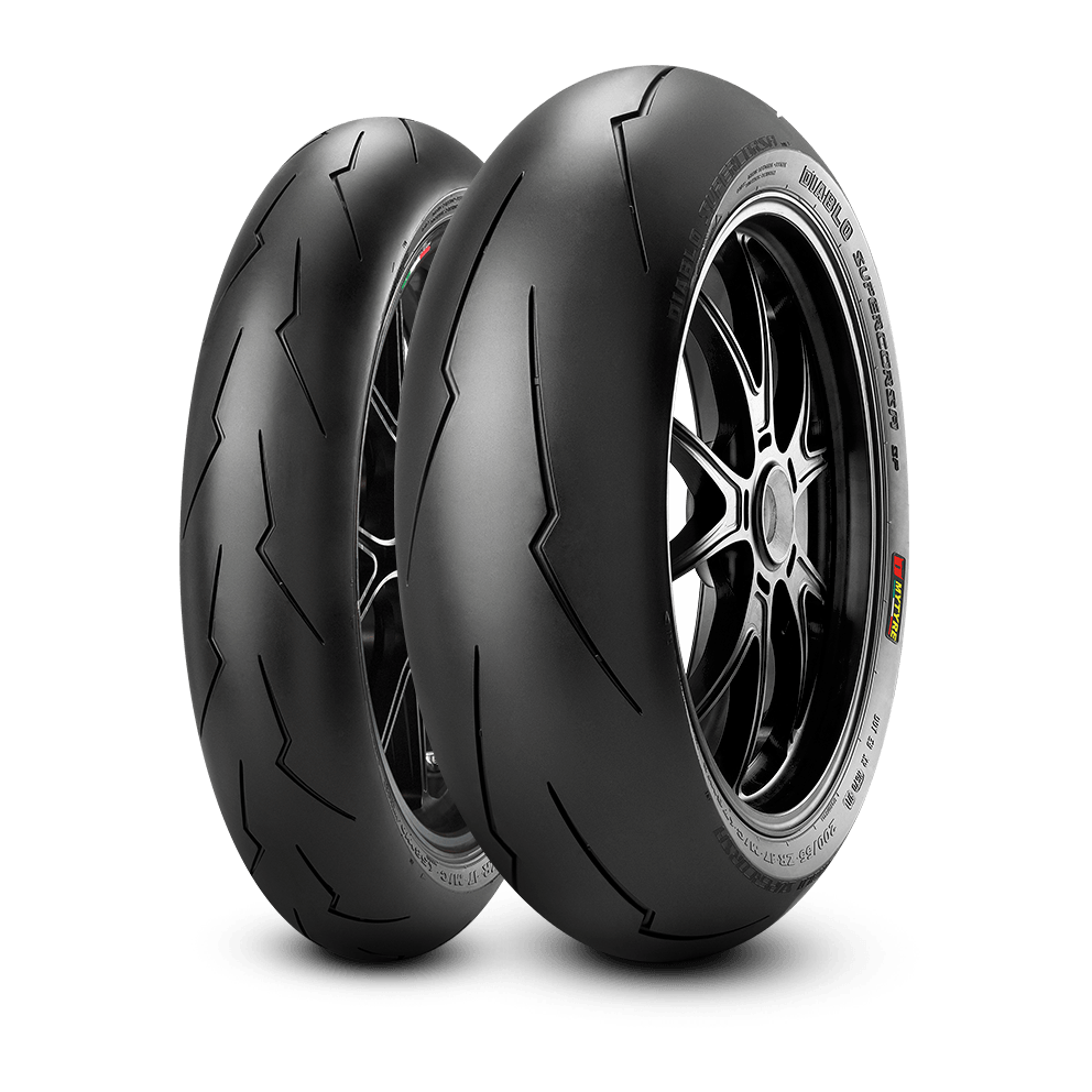 PIRELLI DIABLO SUPERCORSA V2 120/70ZR17 Tubeless 58 W Front Two-Wheeler Tyre - LRL Motors