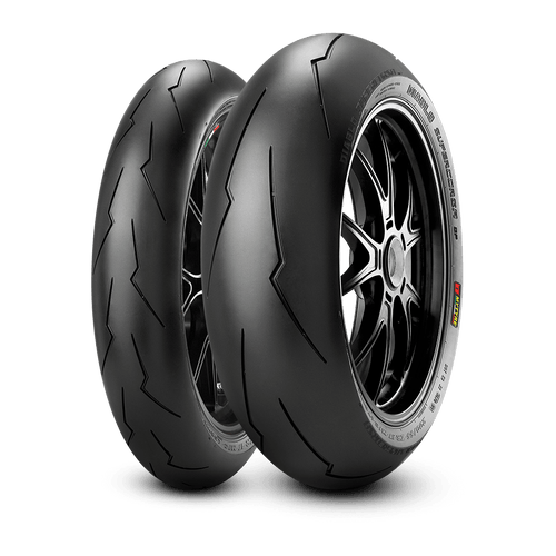 PIRELLI DIABLO SUPERCORSA V2 180/55ZR17 Tubeless 73 W Rear Two-Wheeler Tyre - LRL Motors