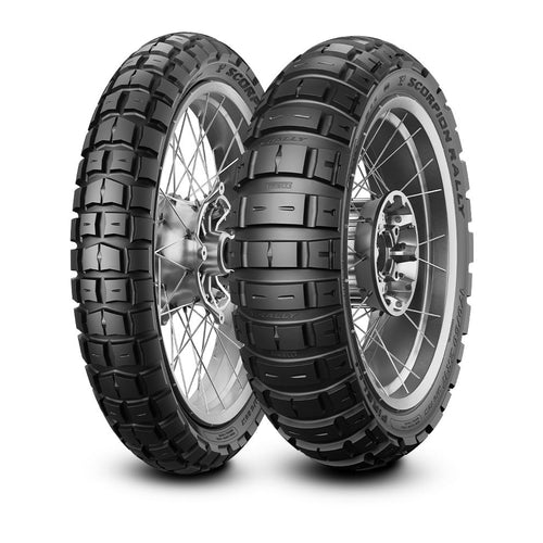 PIRELLI SCORPION RALLY STR 110/70R17 Tubeless 54 H Front Two-Wheeler Tyre - LRL Motors