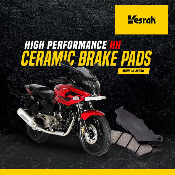 Pulsar 220 Front brake pad (Ceramic) - LRL Motors