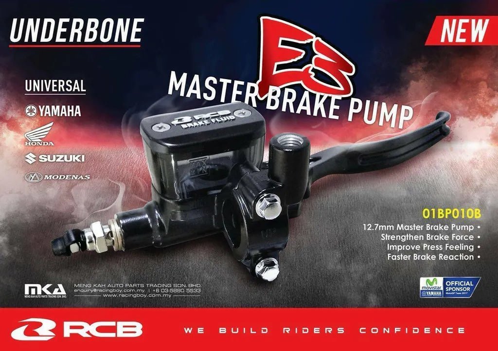 Racing Boy E-3 Master Pump 12.7MM (RH) - LRL Motors