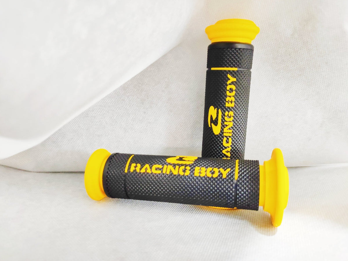 RACING BOY HANDLE GRIP YELLOW - LRL Motors