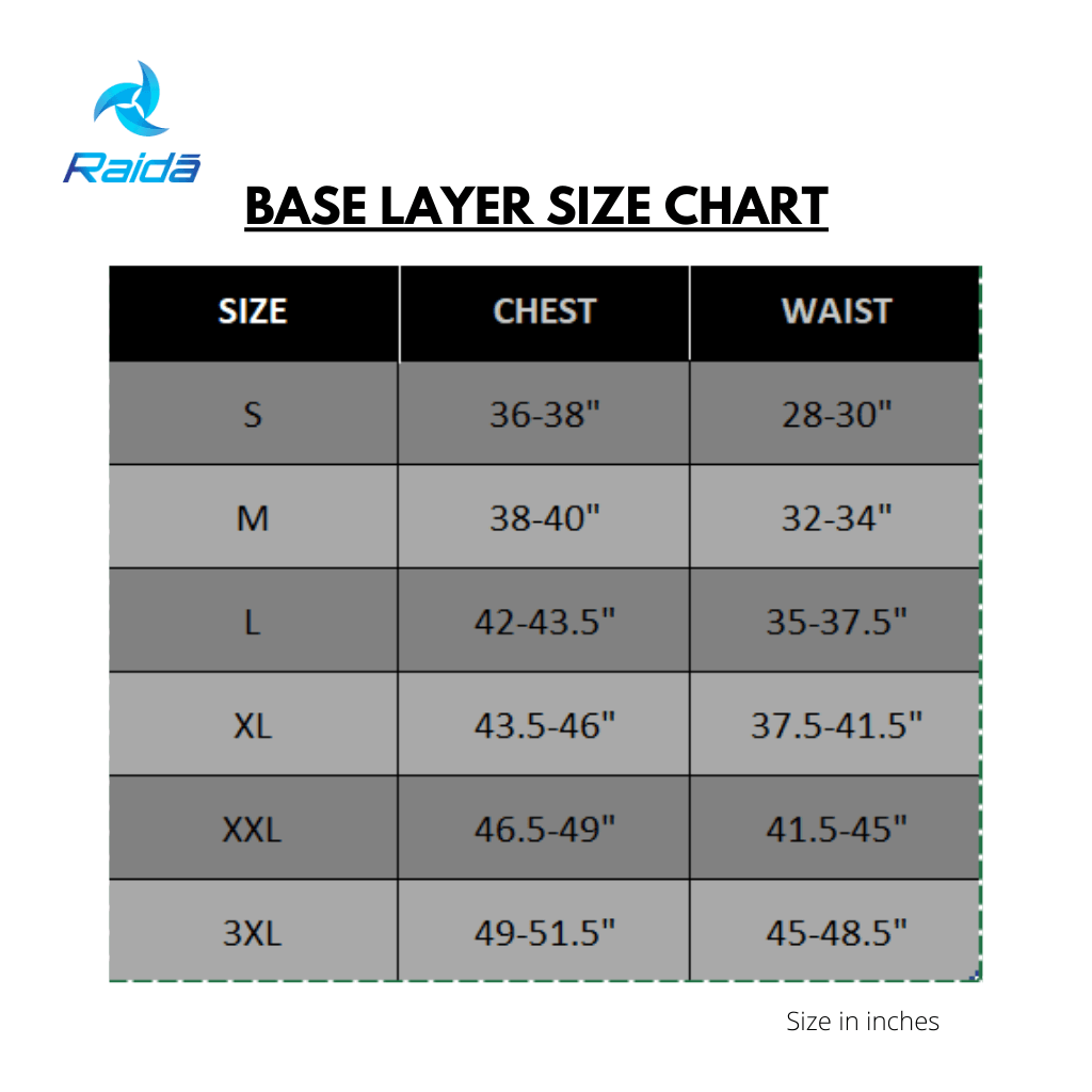Raida Thermal Base Layer | Top - LRL Motors