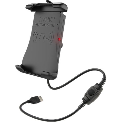 RAM MOUNTS RAM Quick-Grip Waterproof Wireless Charging Smartphone Holder - LRL Motors