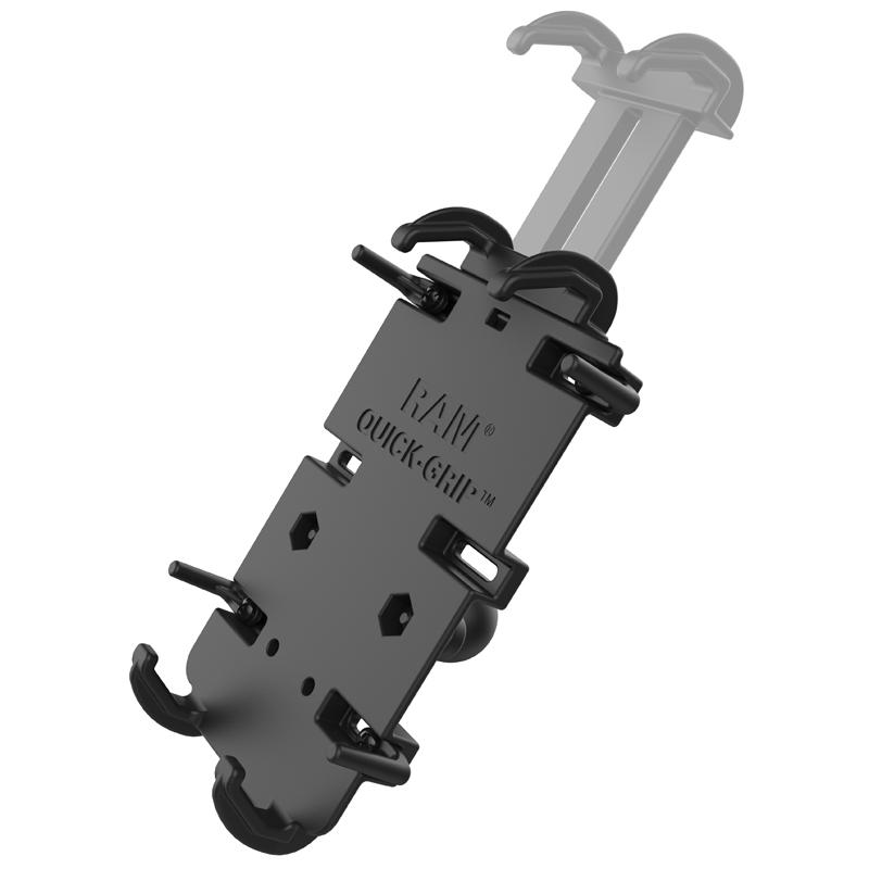 RAM® Quick-Grip™ XL Phone Mount with Handlebar U-Bolt Base - LRL Motors