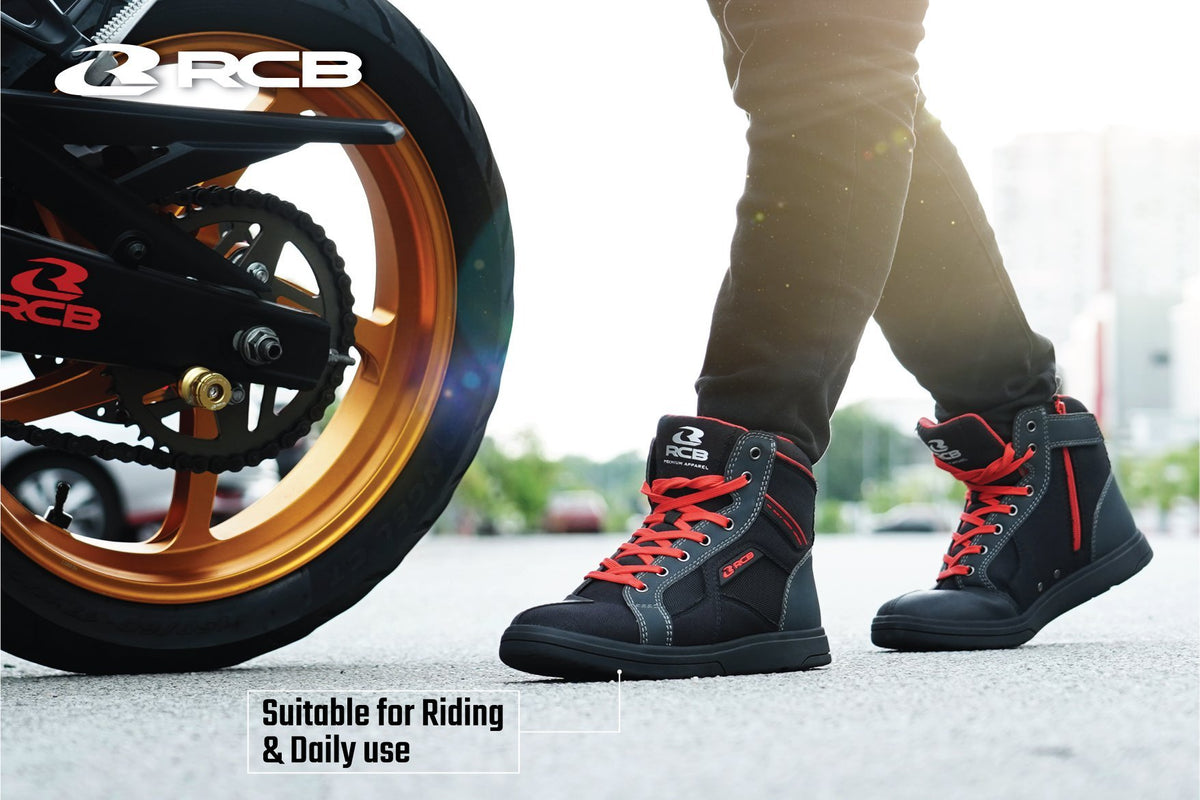 RCB - Limited Edition Premium Riding Shoes - LRL Motors