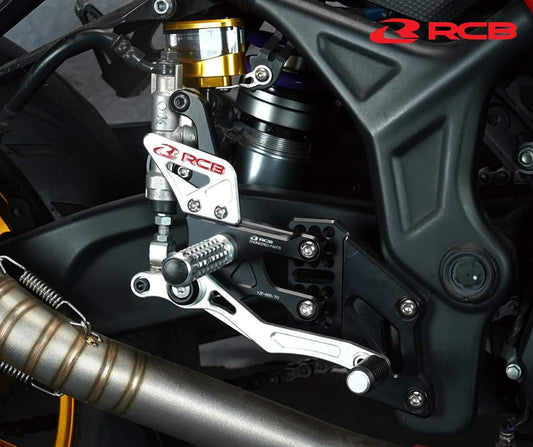 RCB RACING FOOTREST For – RS-1 YAMAHA R25 – R3 (AL7075) - LRL Motors
