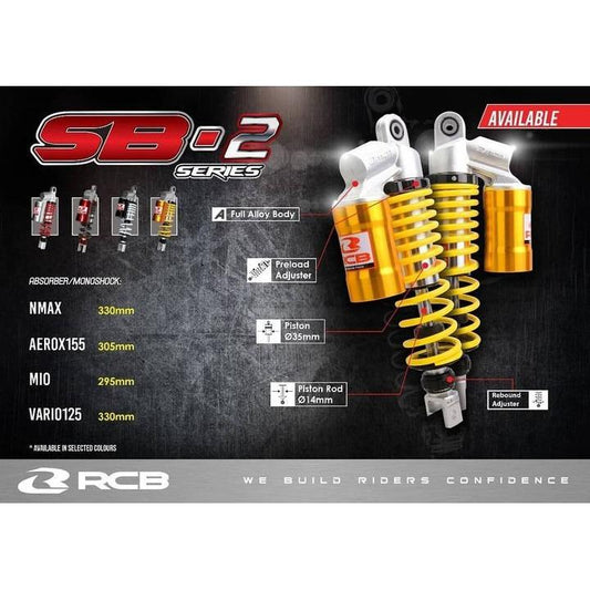 RCB Shock Absorber For AEROX 305MM SB2 SERIES - LRL Motors