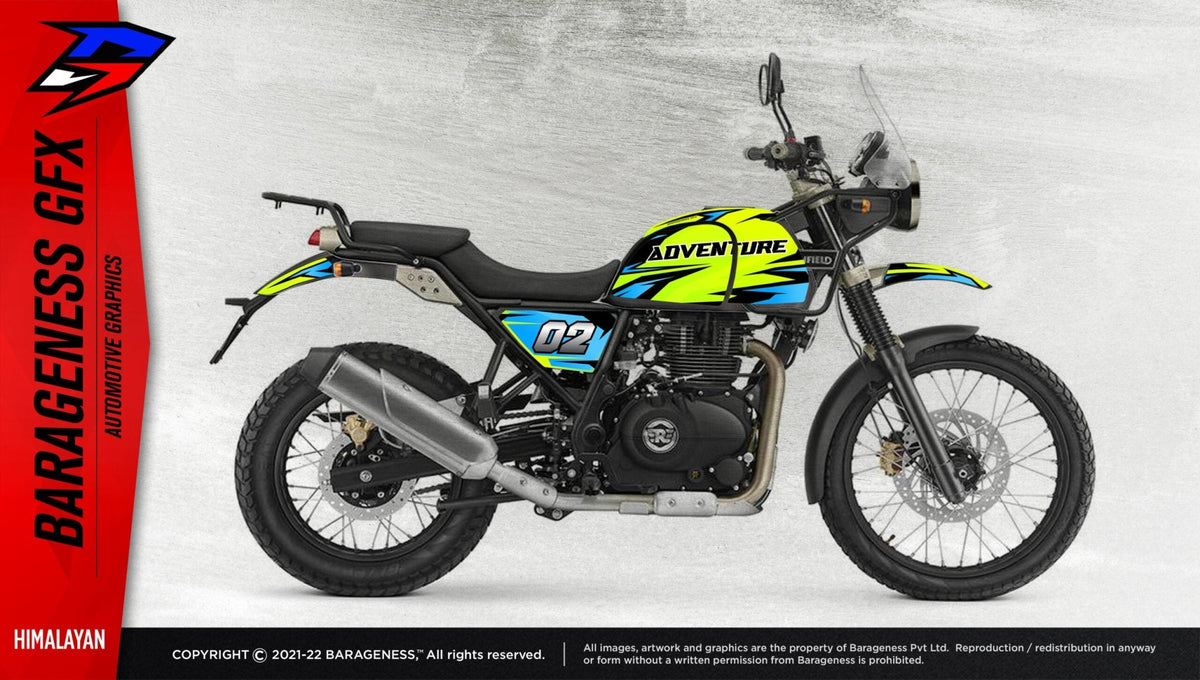 RE Himalayan Automotive Graphics - LRL Motors